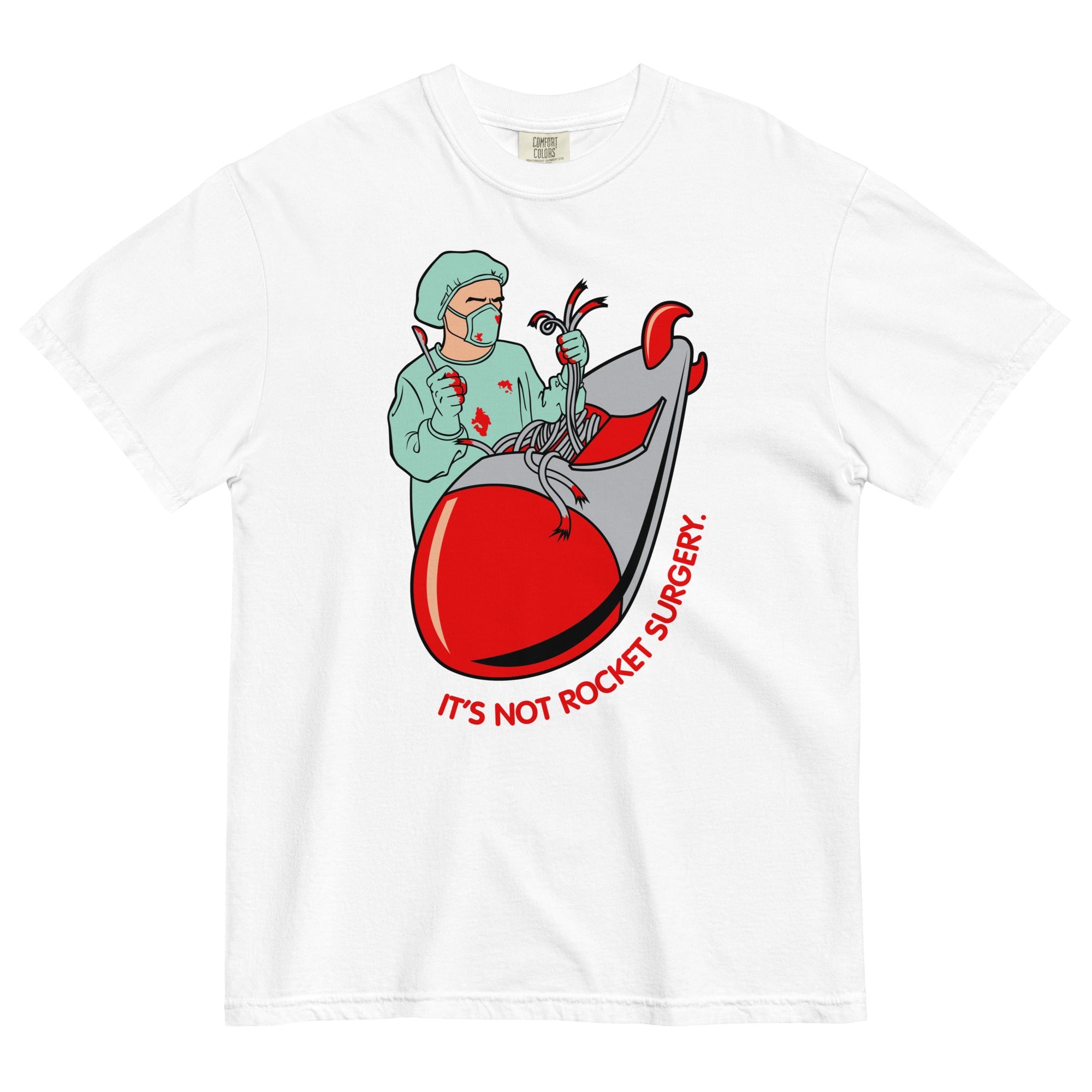 It's Not Rocket Surgery Men's Relaxed Fit Tee