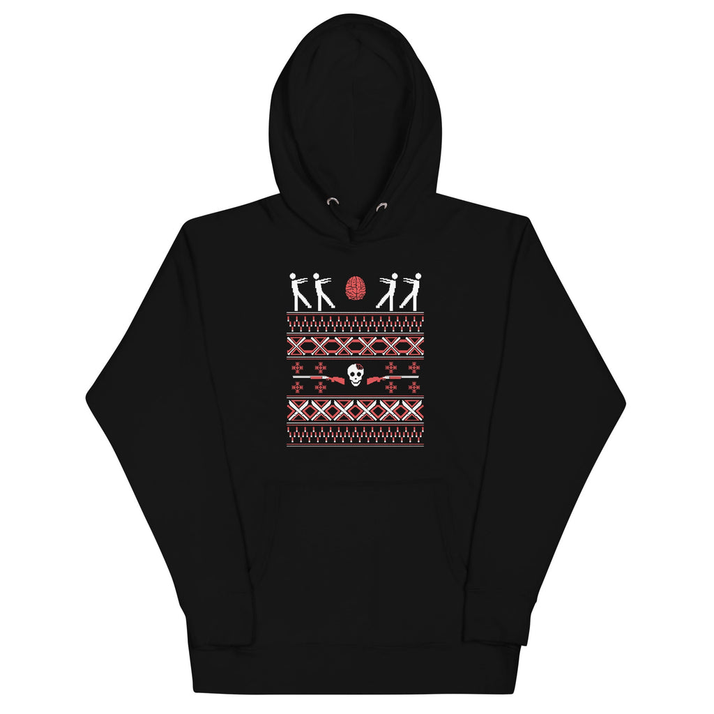 Zombie Christmas Sweater Unisex Hoodie