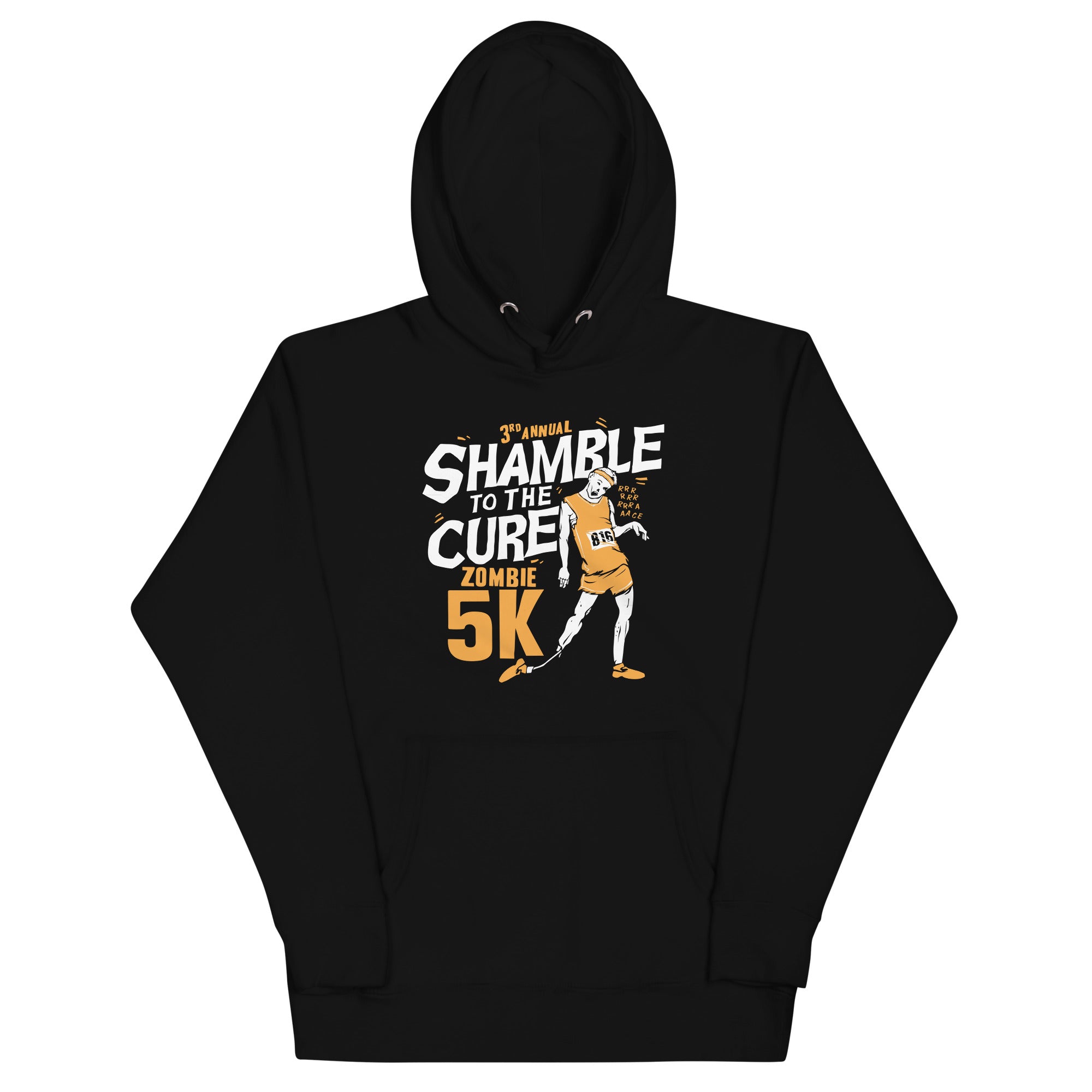 Shamble To The Cure Zombie 5K Unisex Hoodie