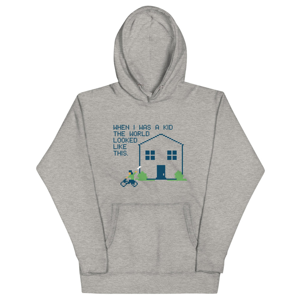 When I Was A Kid The World Unisex Hoodie