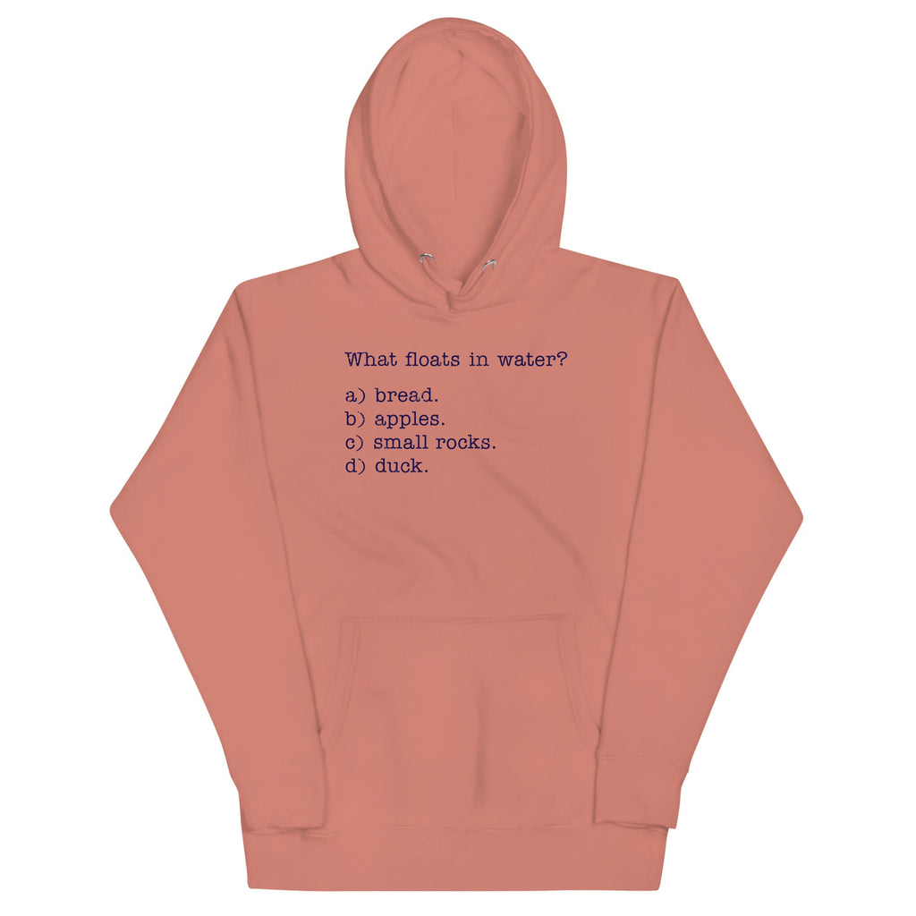 What Floats In Water? Unisex Hoodie