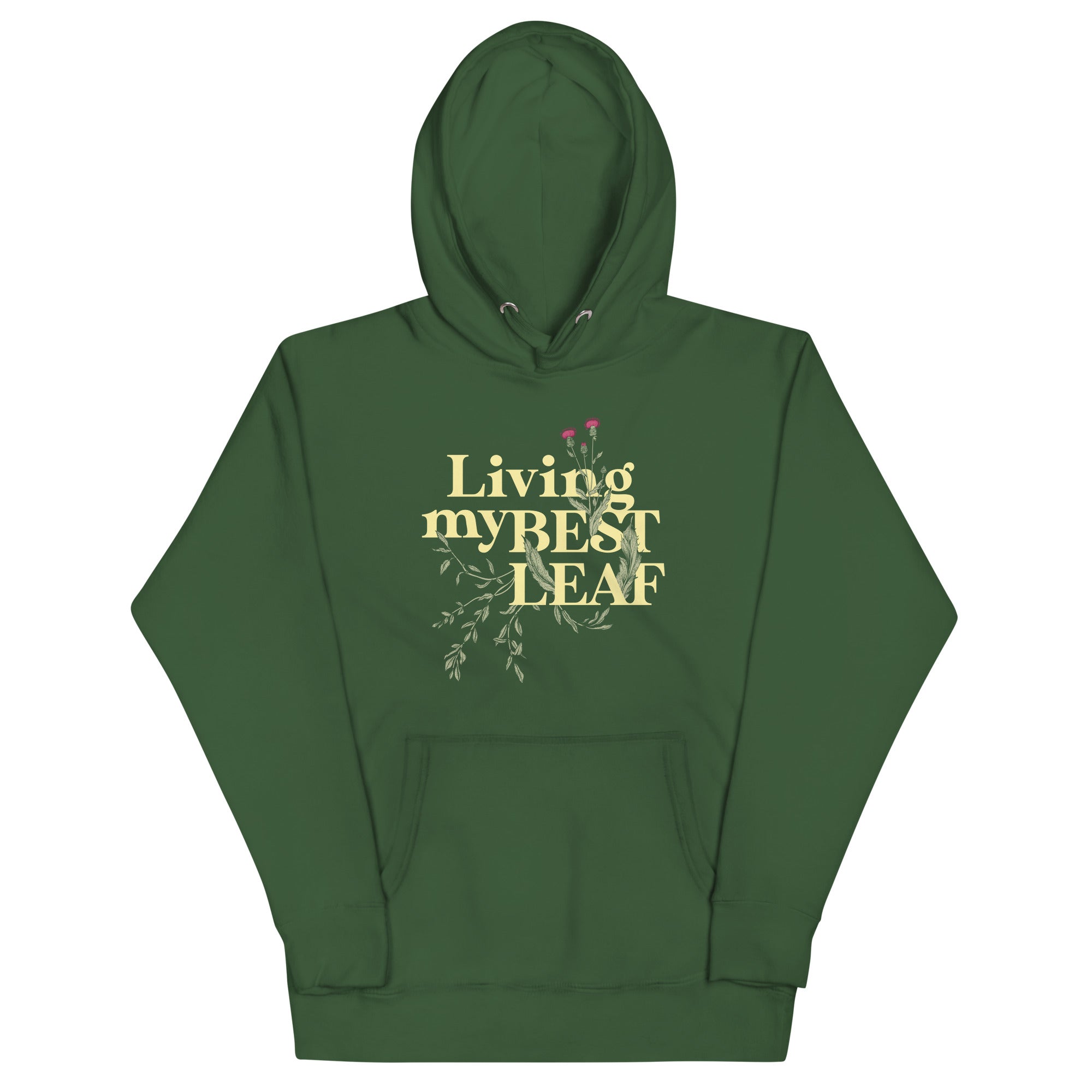 Living My Best Leaf Unisex Hoodie