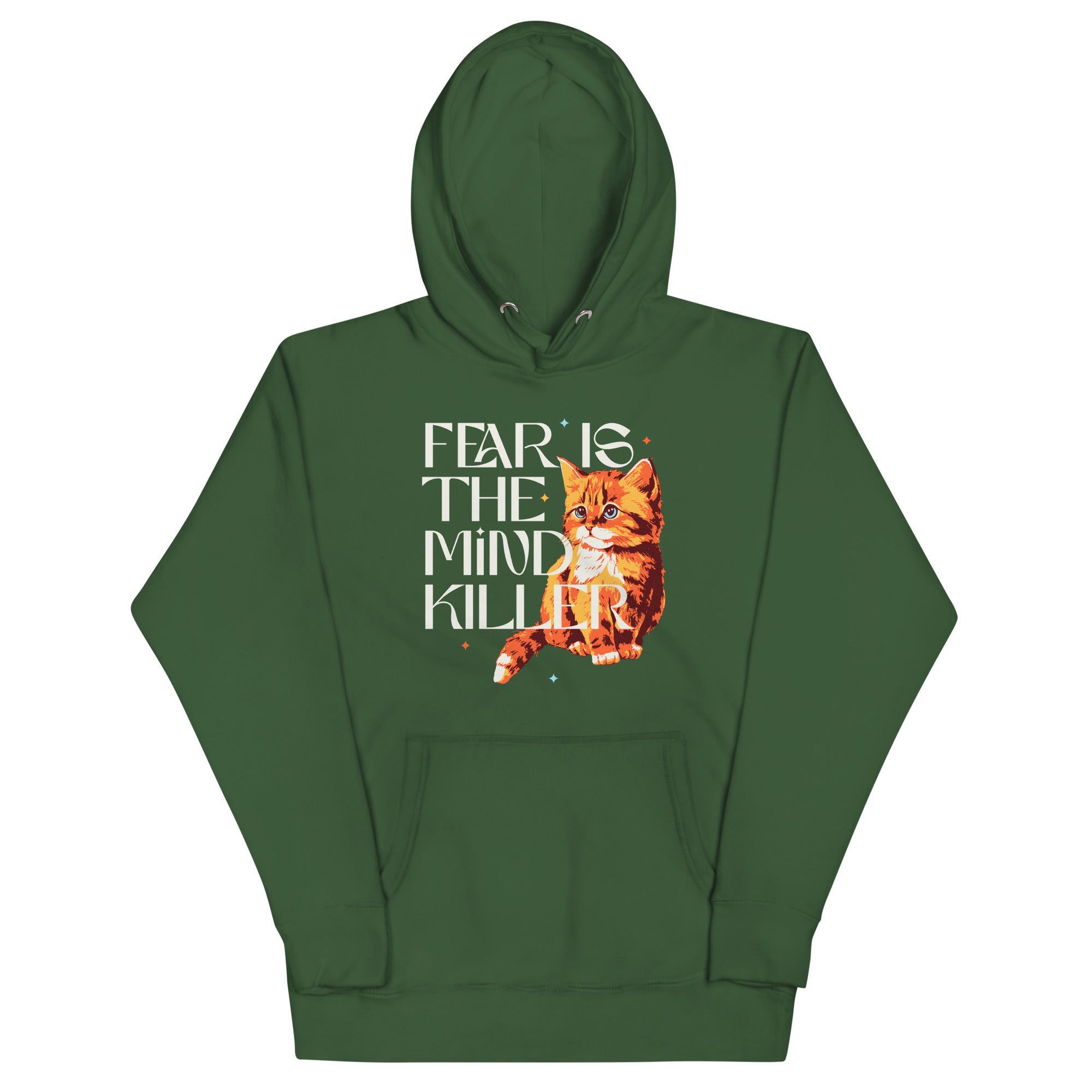 Fear Is The Mind Killer Cat Unisex Hoodie