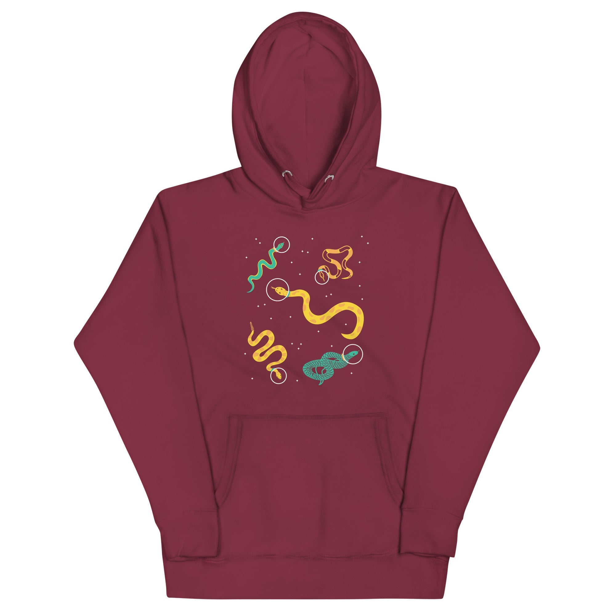 Snakes In Space Unisex Hoodie