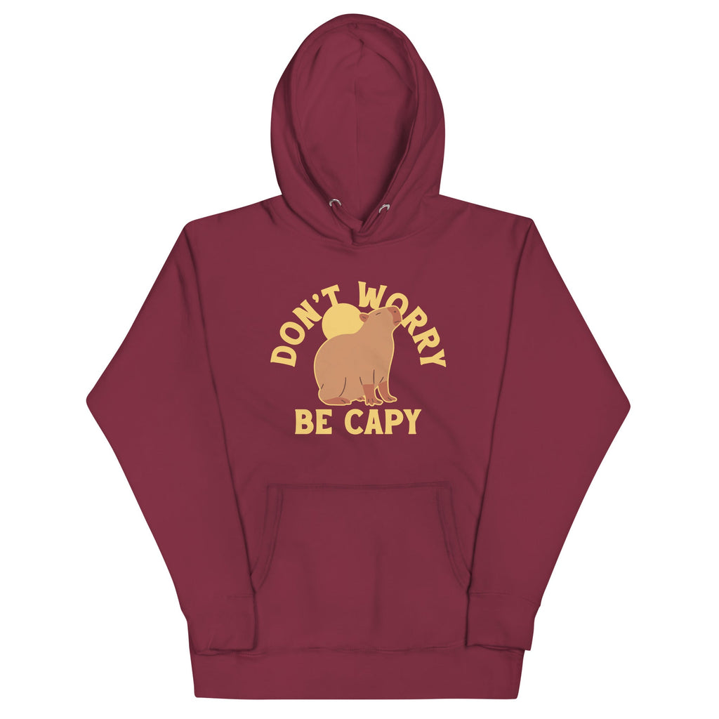 Don't Worry Be Capy Unisex Hoodie