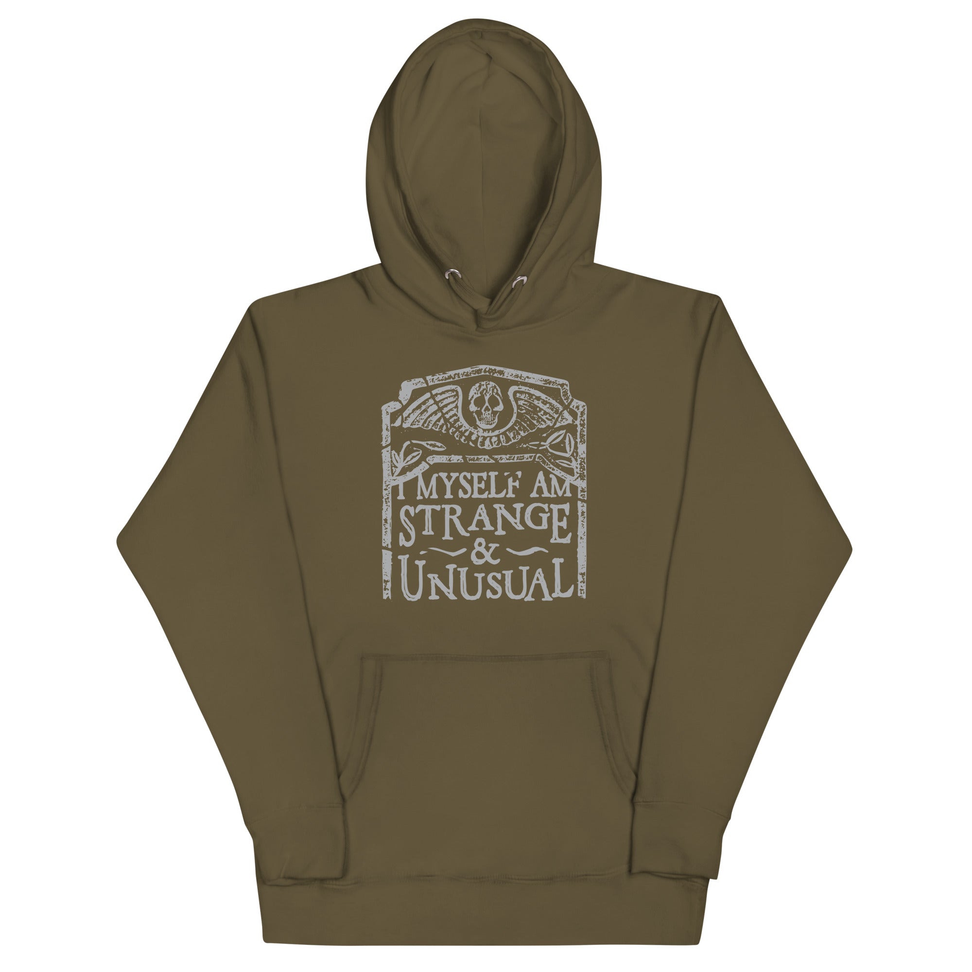 I Myself Am Strange And Unusual Unisex Hoodie
