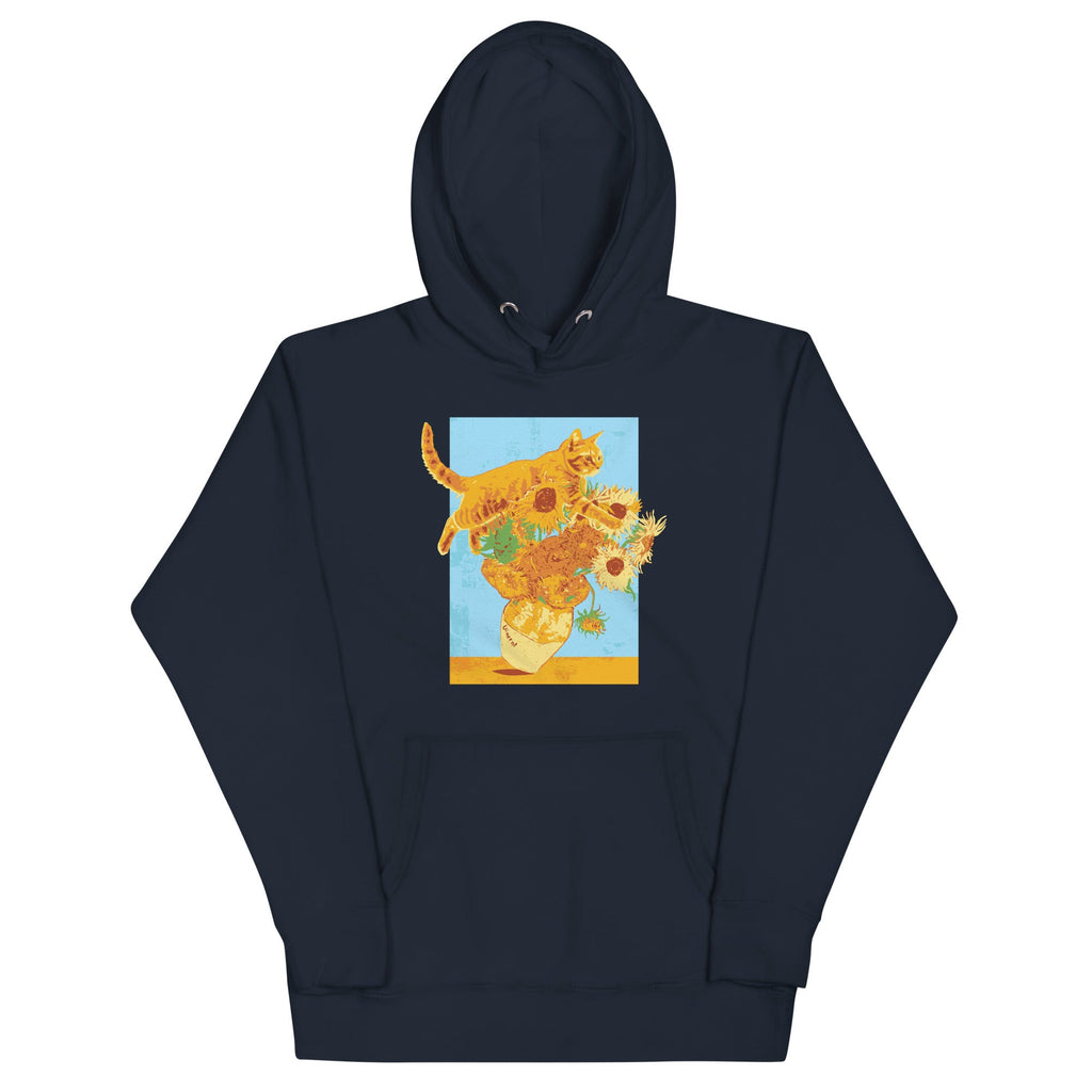 Van Gogh's Cat Unisex Hoodie