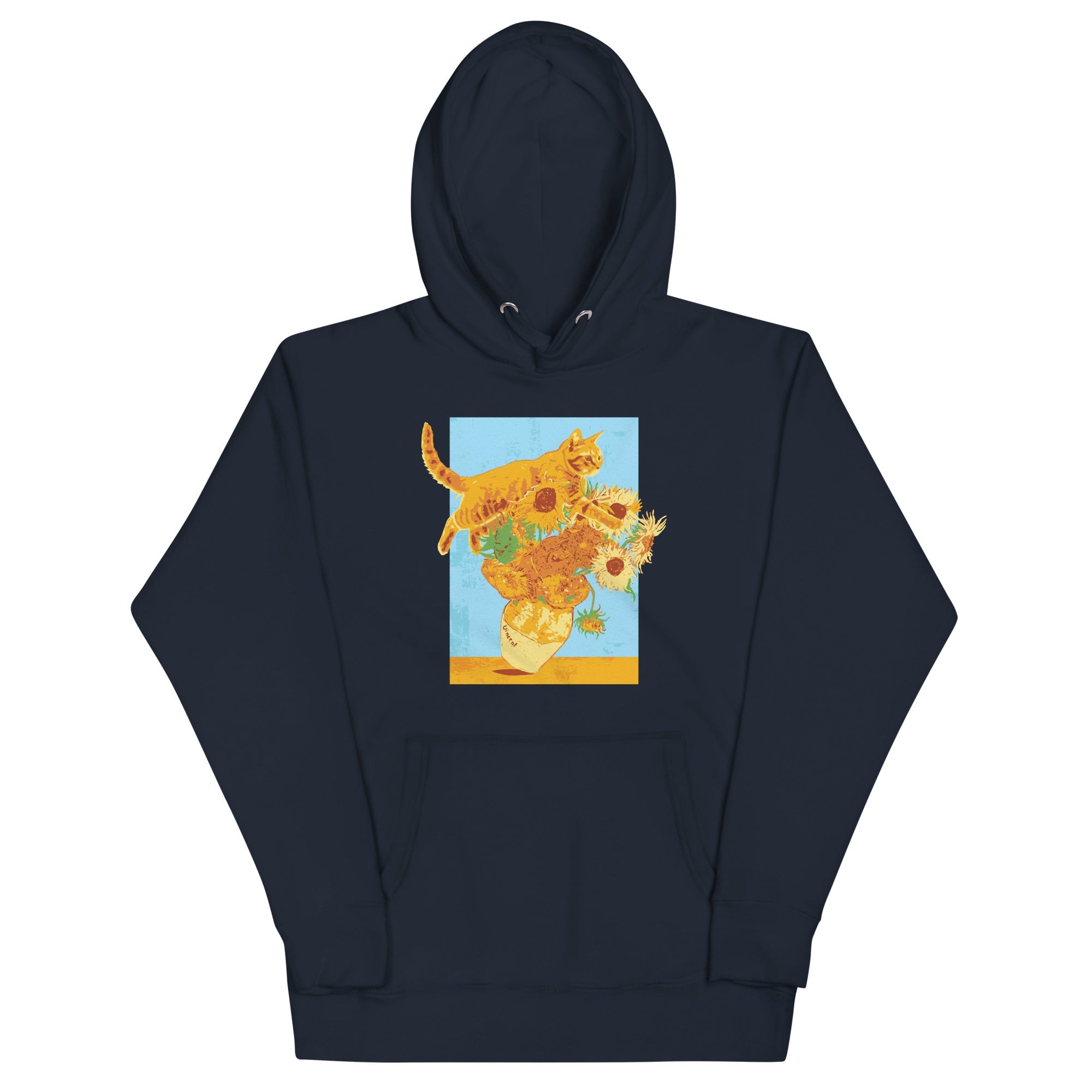 Van Gogh's Cat Unisex Hoodie