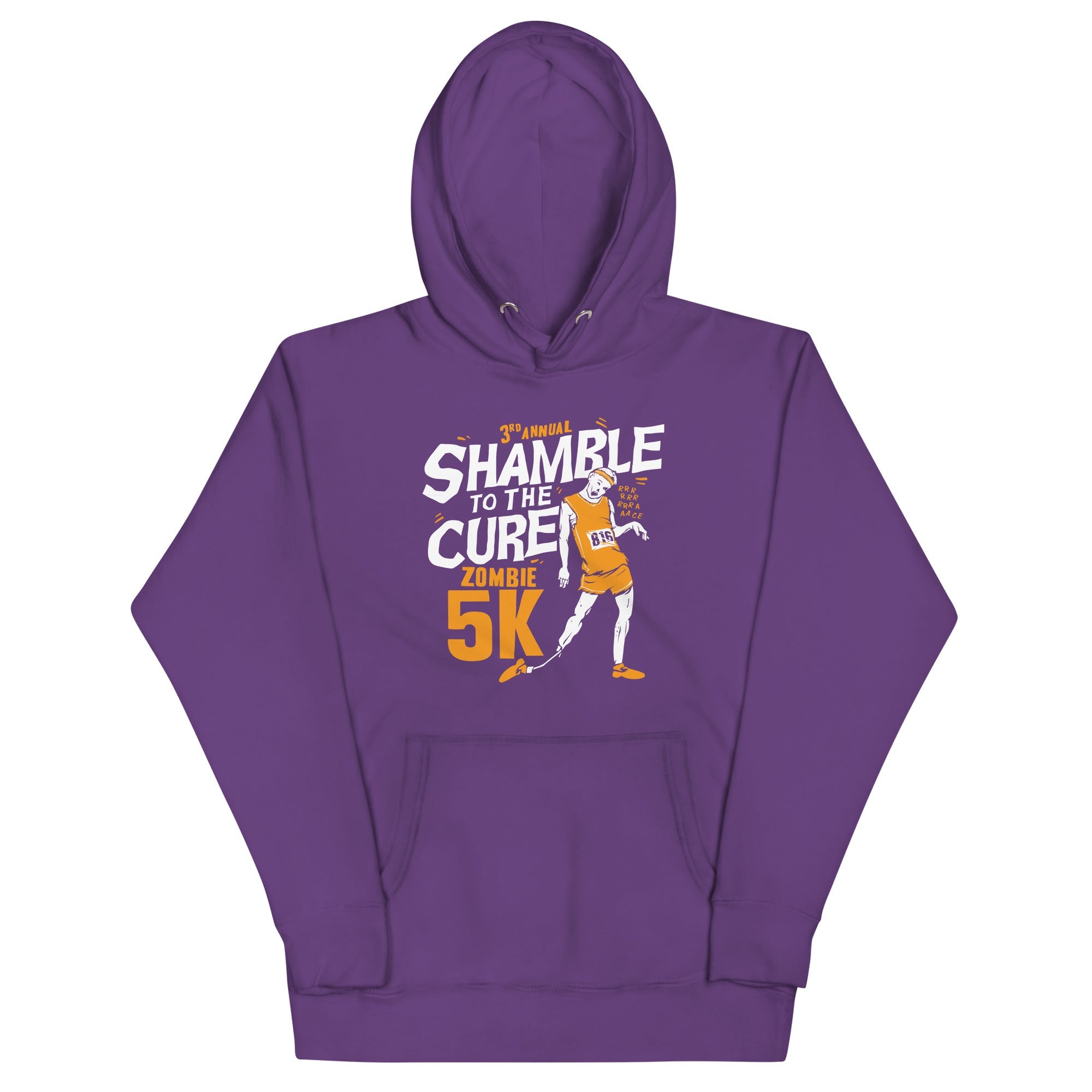 Shamble To The Cure Zombie 5K Unisex Hoodie