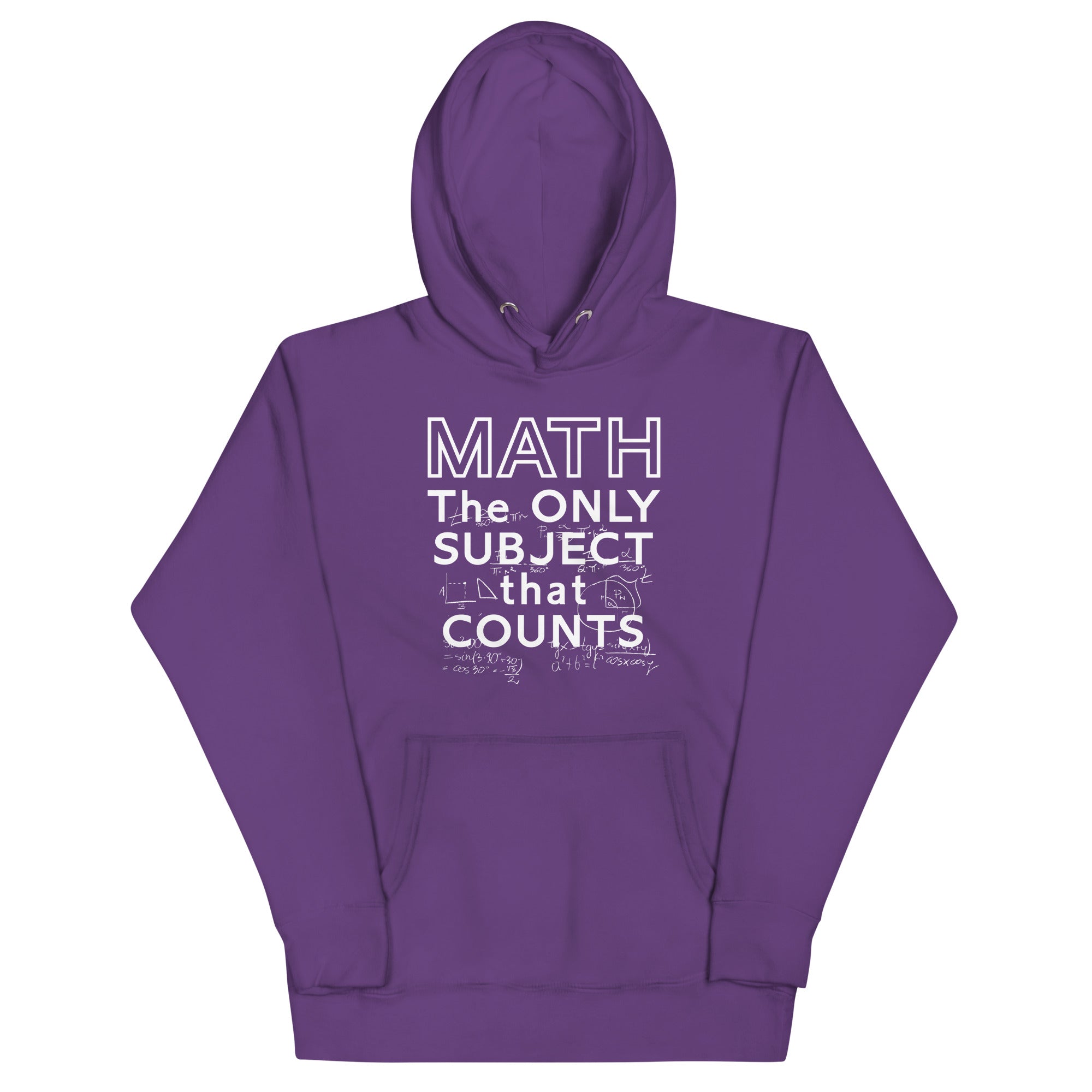 Math The Only Subject That Counts Unisex Hoodie
