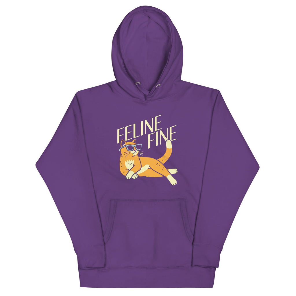 Feline Fine Unisex Hoodie