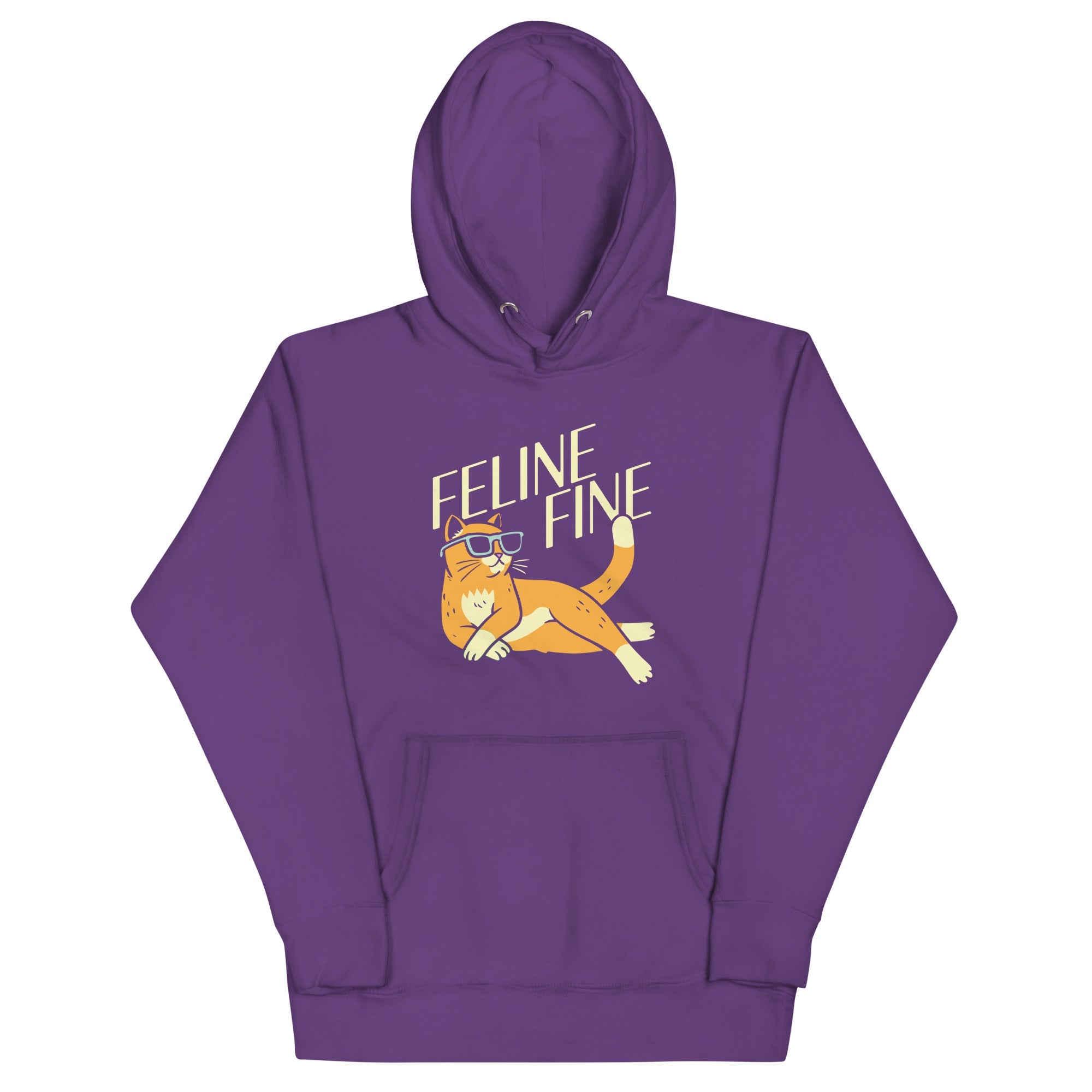 Feline Fine Unisex Hoodie