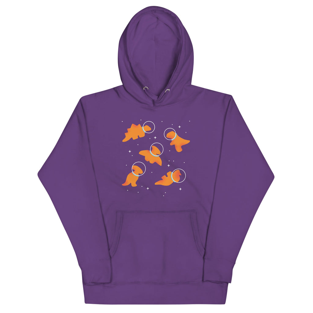 Dino Nugs In Space Unisex Hoodie