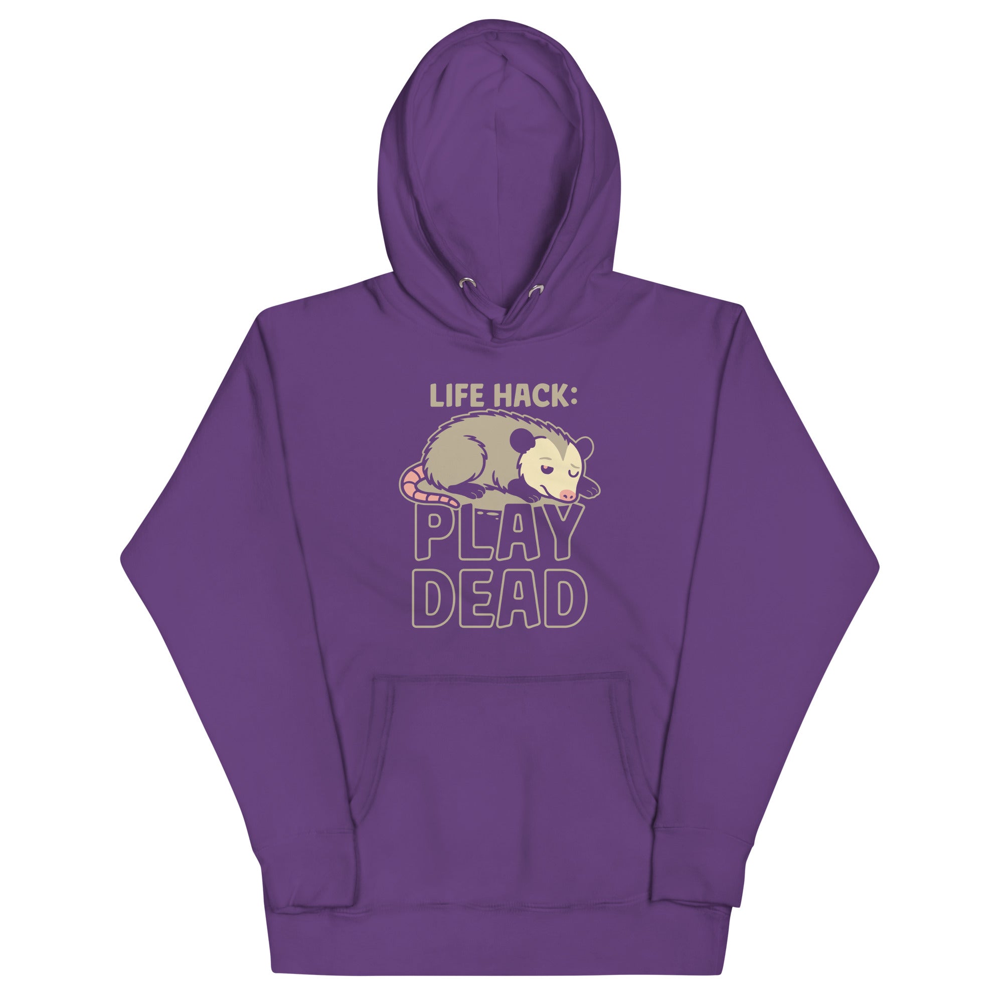Life Hack Play Dead Unisex Hoodie