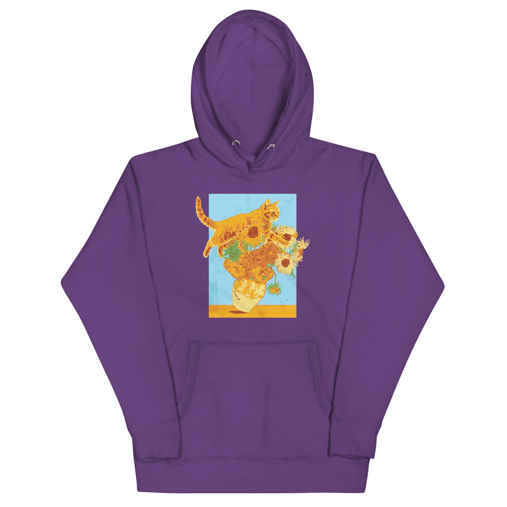 Van Gogh's Cat Unisex Hoodie