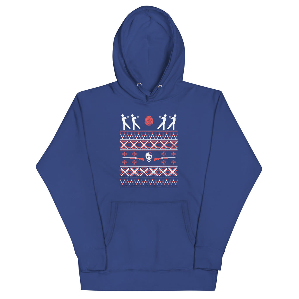 Zombie Christmas Sweater Unisex Hoodie