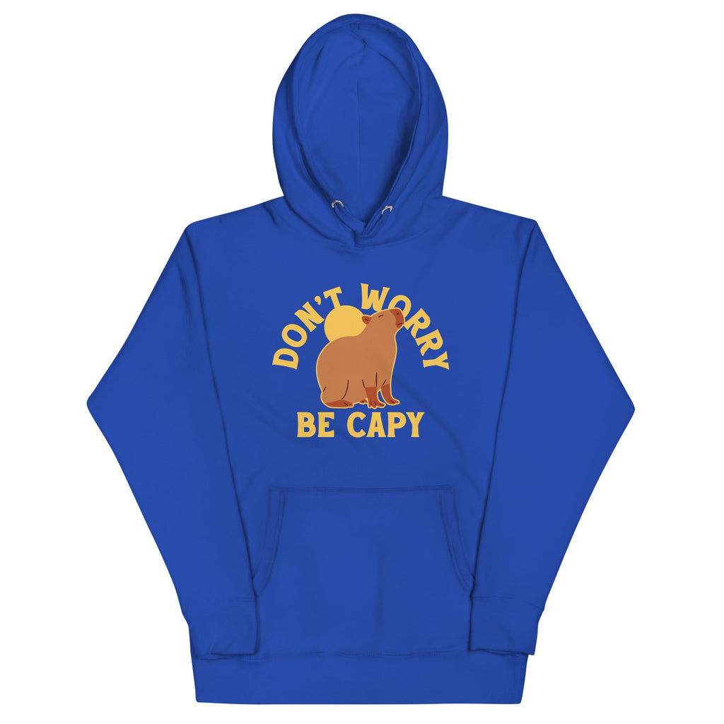 Don't Worry Be Capy Unisex Hoodie