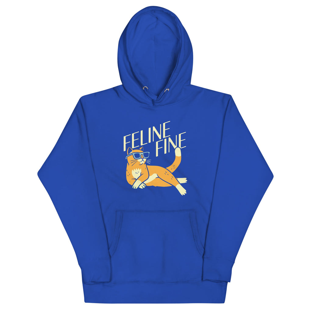 Feline Fine Unisex Hoodie