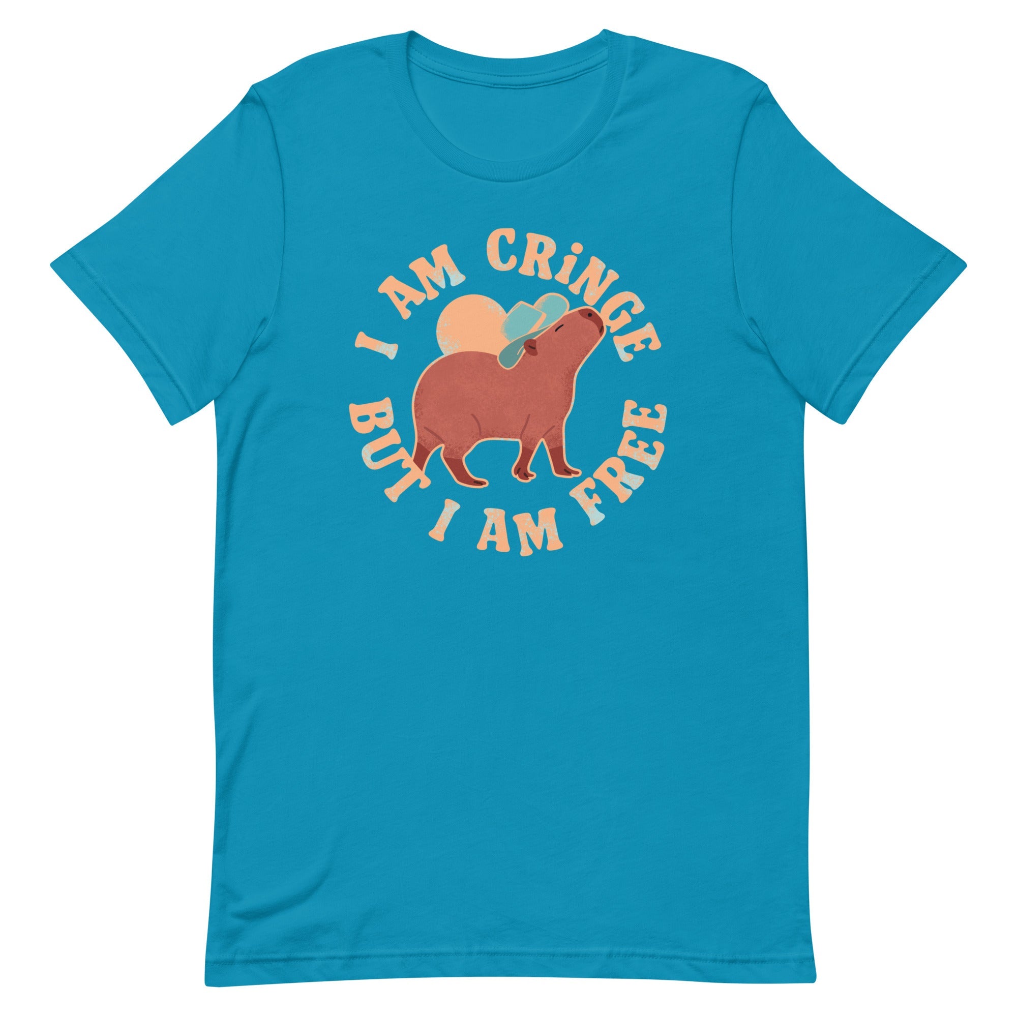 I Am Cringe But I Am Free Men's Signature Tee