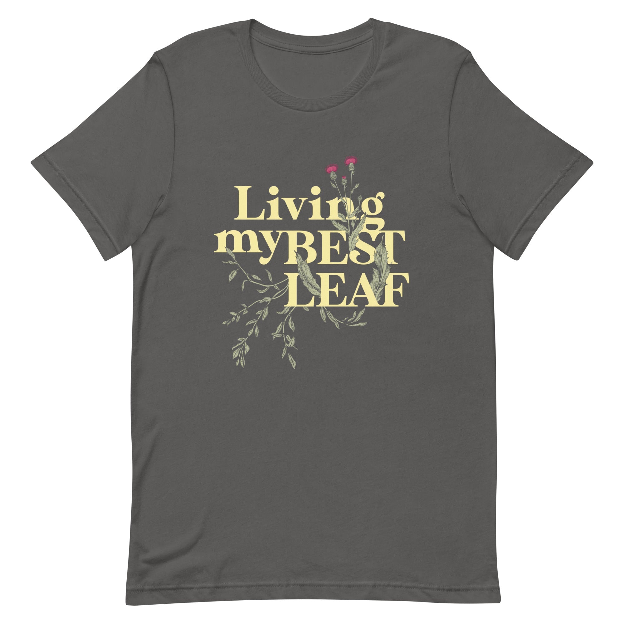 Living My Best Leaf Men's Signature Tee