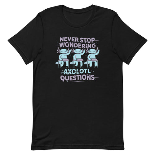 Axolotl Questions Men's Signature Tee