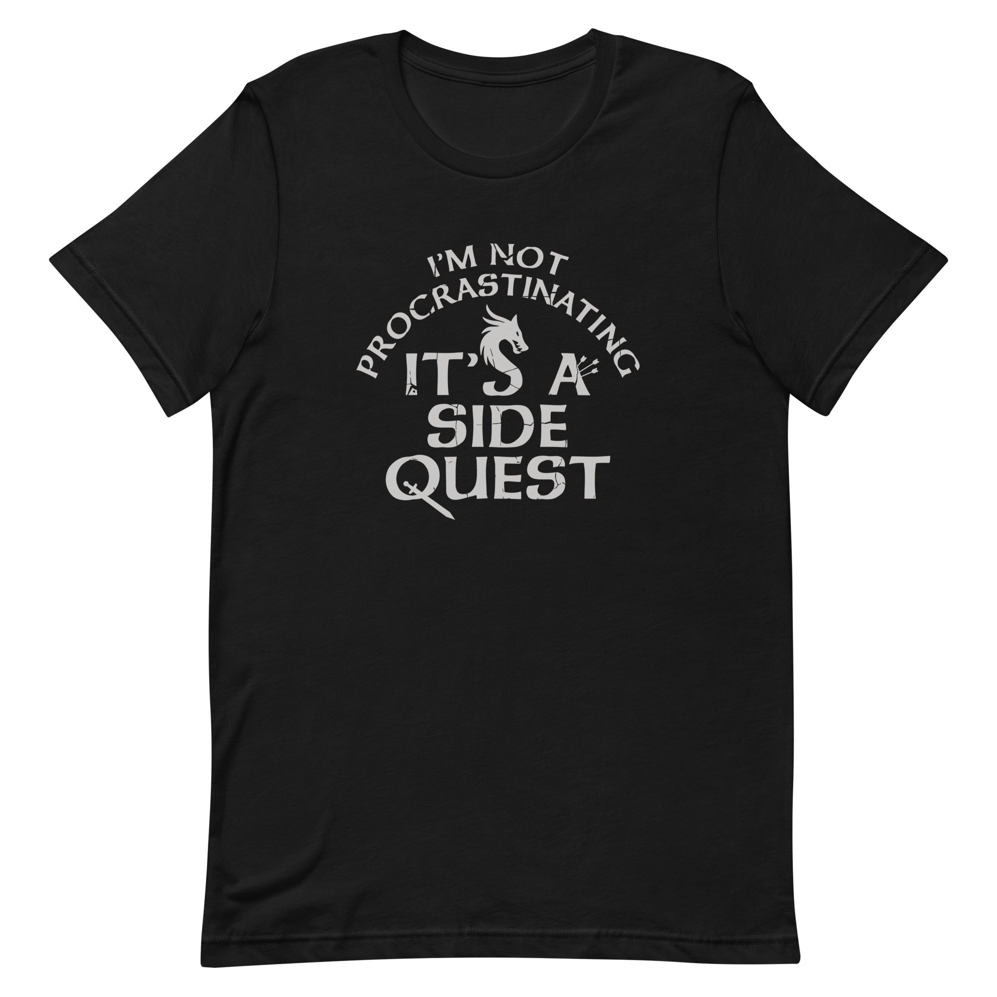 I'm Not Procrastinating, It's A Side Quest Men's Signature Tee