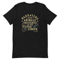Narrating The Animals Thoughts Men's Signature Tee