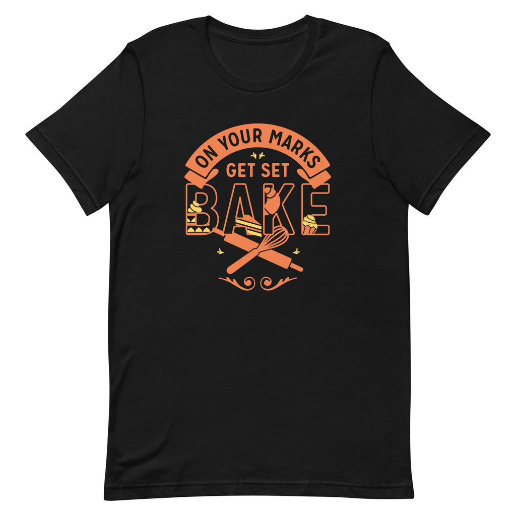 On Your Marks Get Set Bake Men's Signature Tee