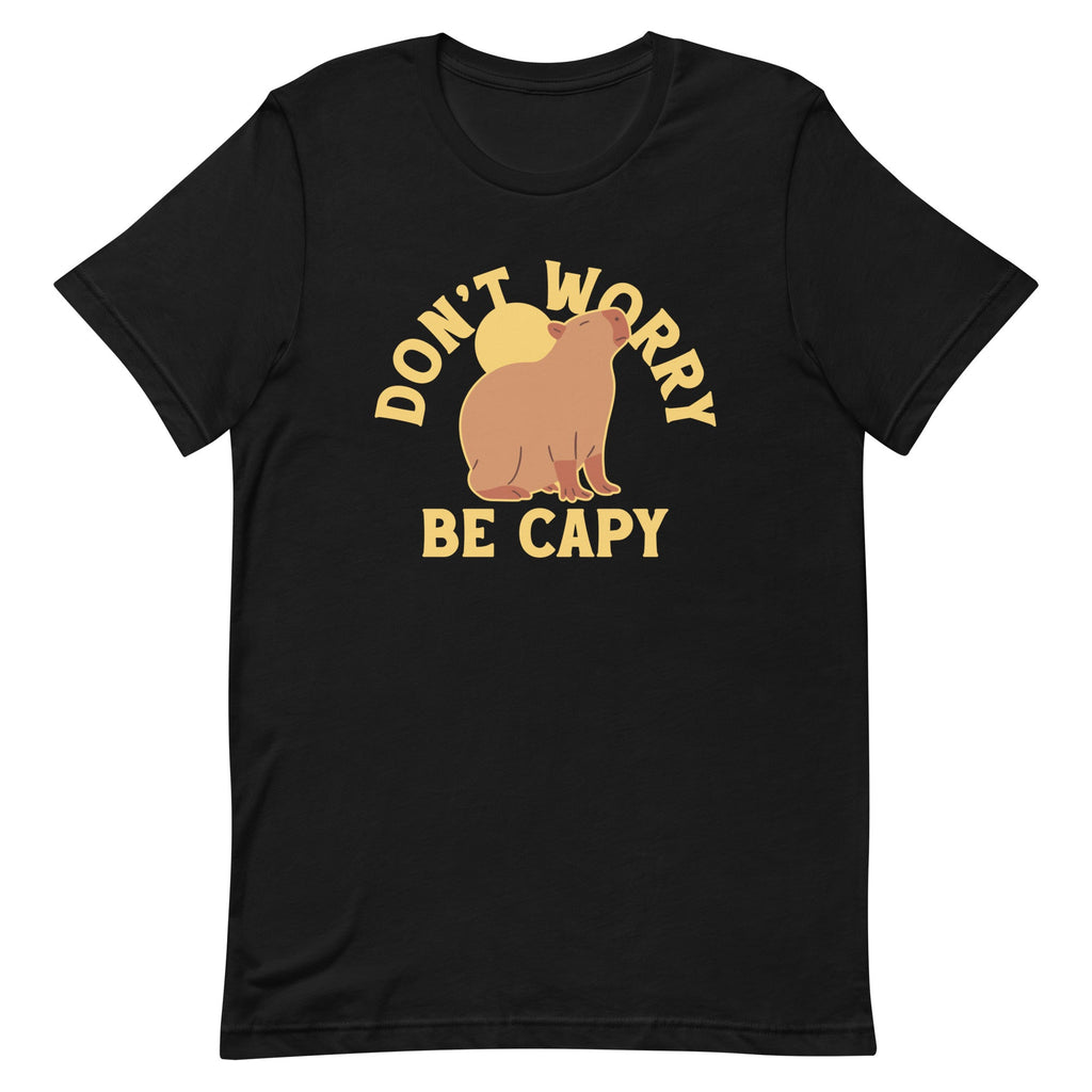 Don't Worry Be Capy Men's Signature Tee