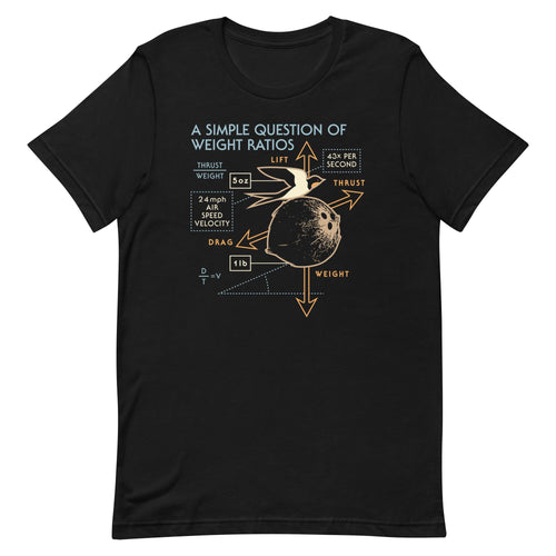 A Simple Question Of Weight Ratios Men's Signature Tee