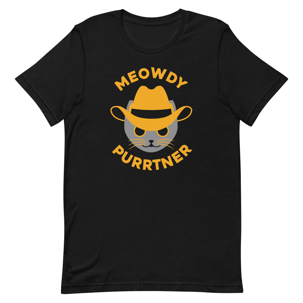 Meowdy Purrtner Men's Signature Tee