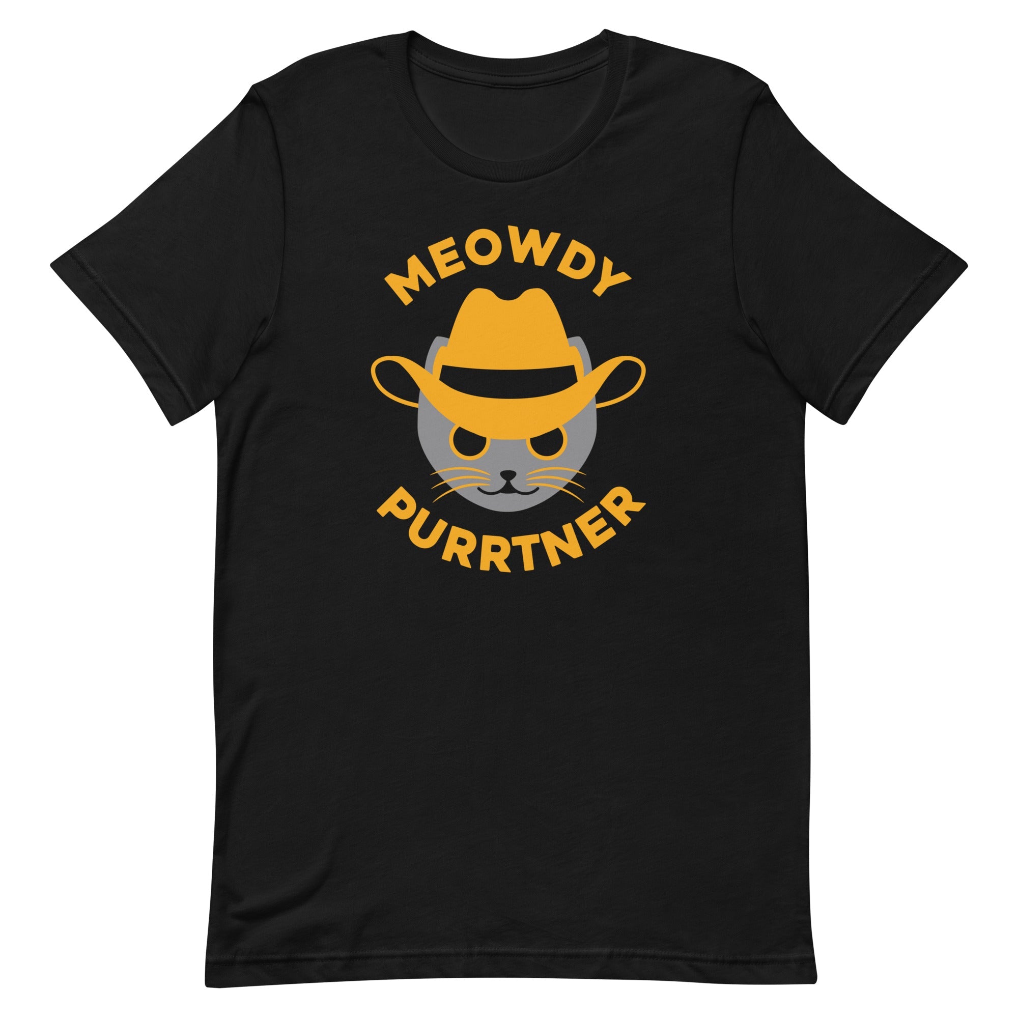 Meowdy Purrtner Men's Signature Tee