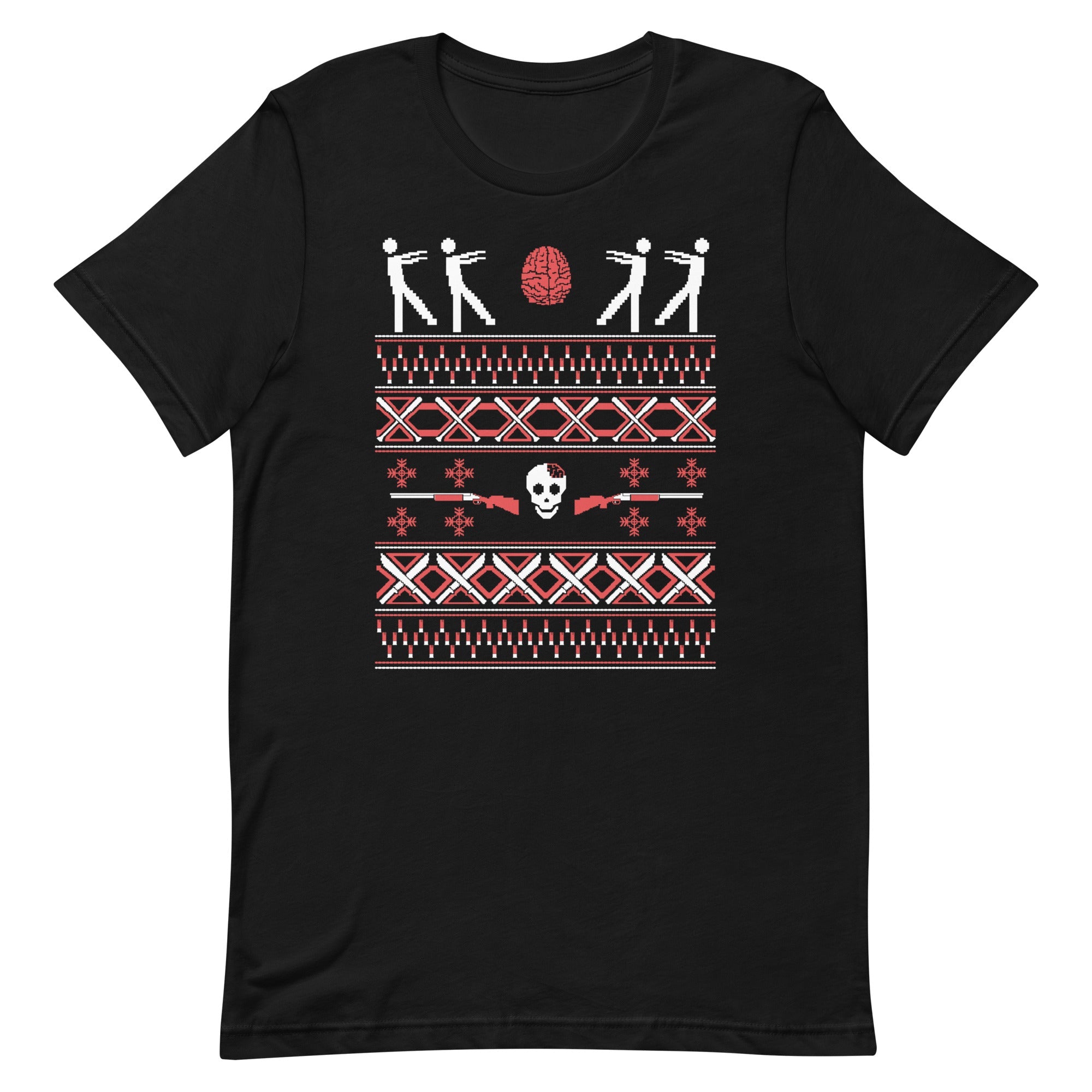 Zombie Christmas Sweater Men's Signature Tee