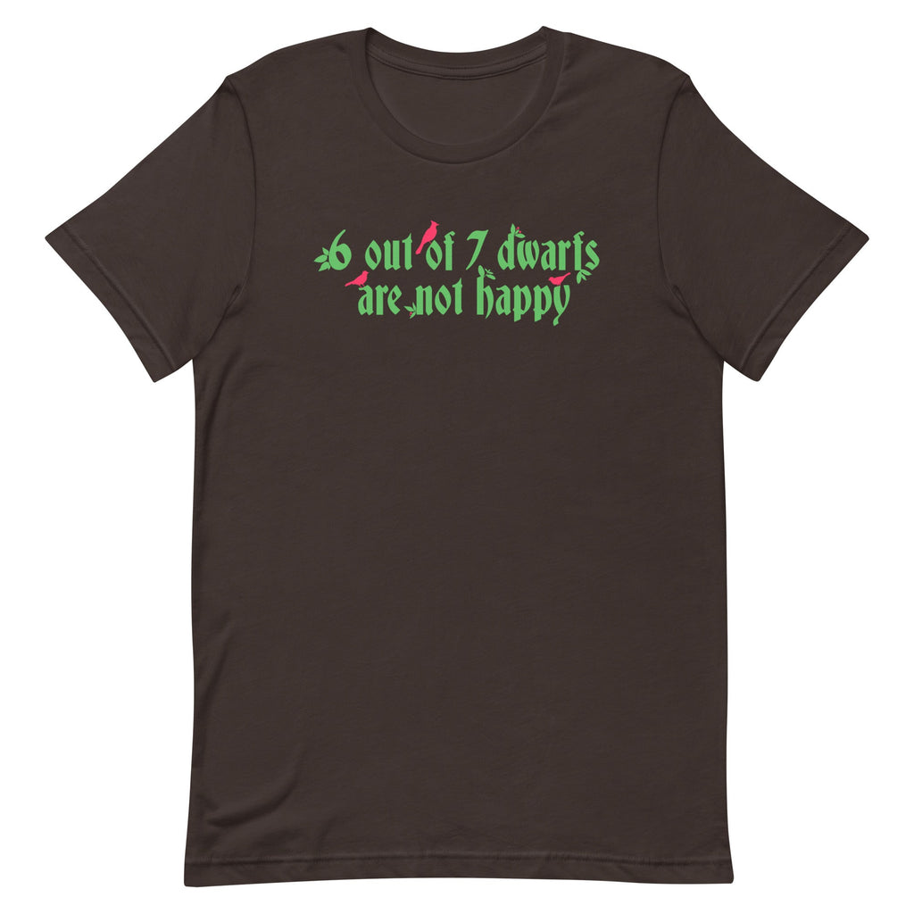 6 Out Of 7 Dwarfs Men's Signature Tee