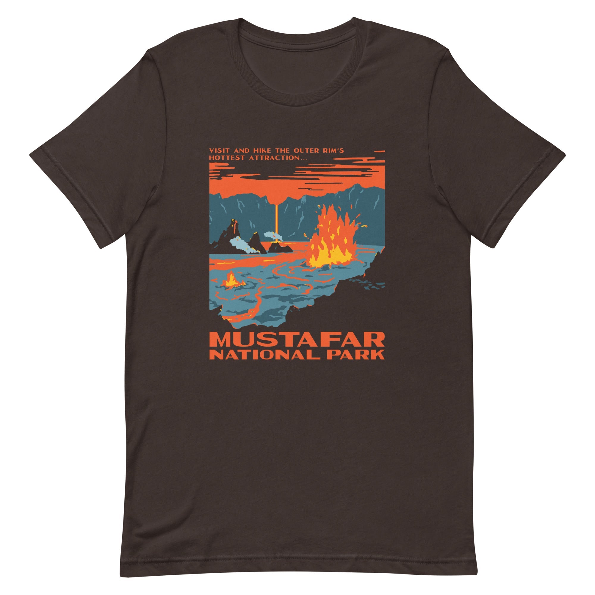 Mustafar National Park Men's Signature Tee