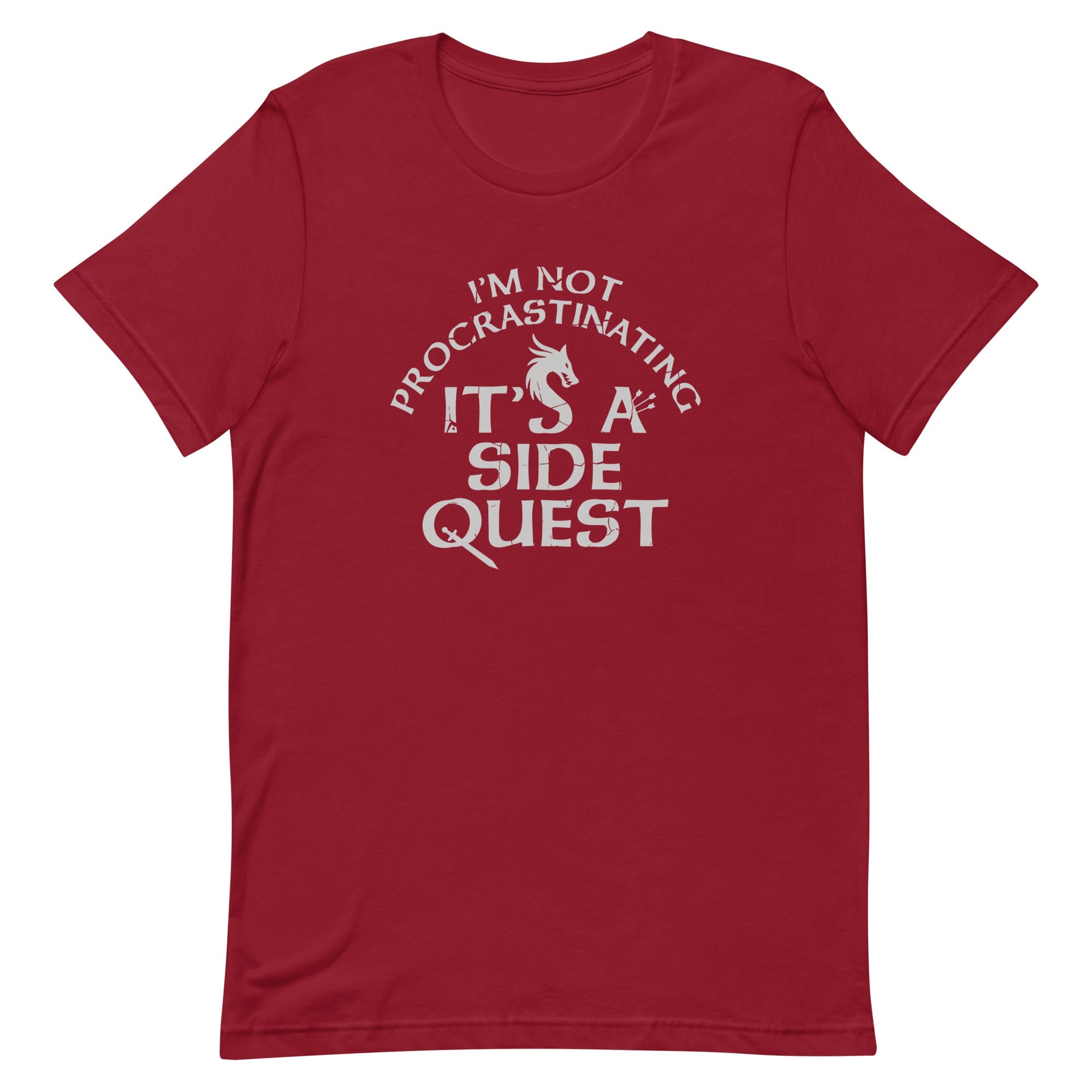 I'm Not Procrastinating, It's A Side Quest Men's Signature Tee