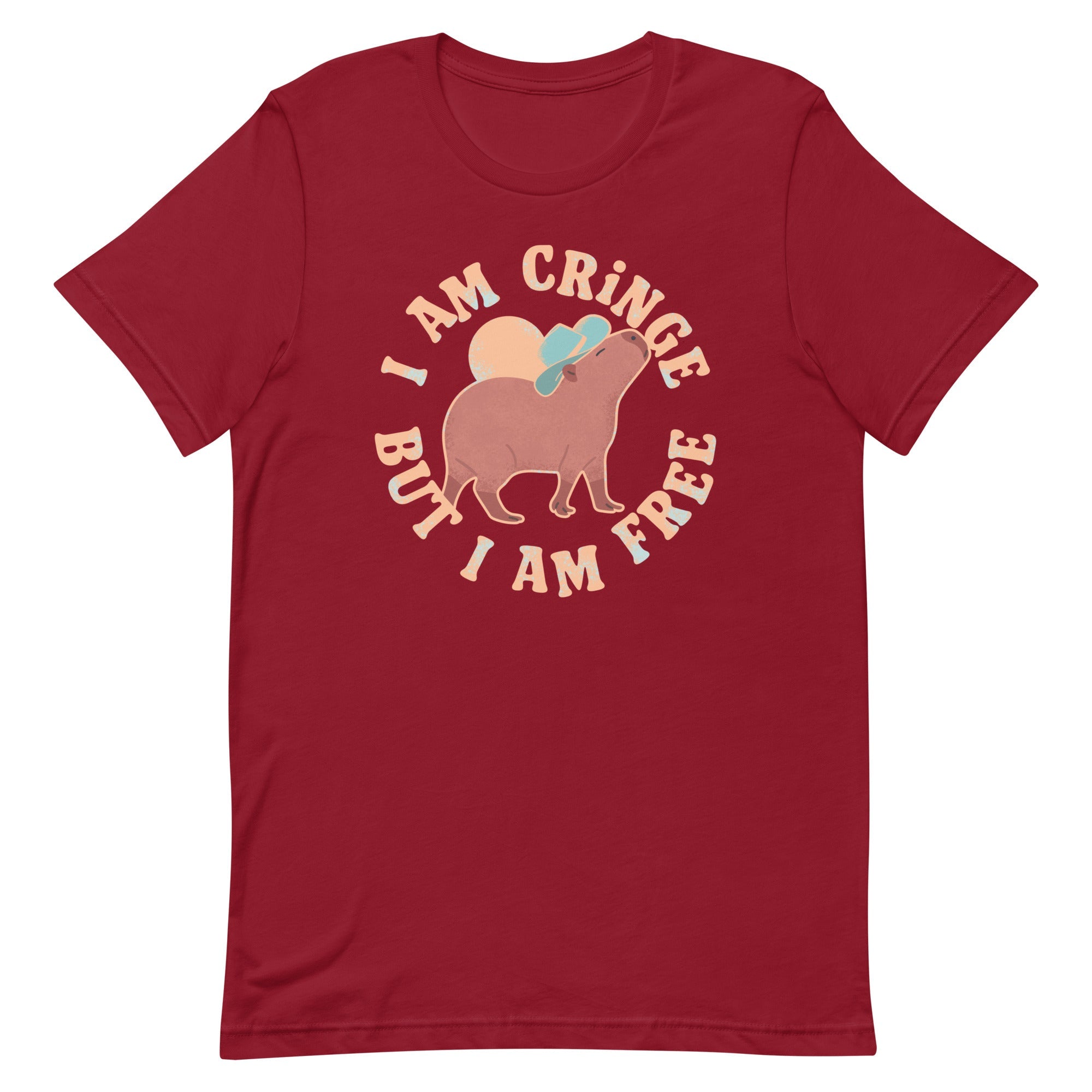 I Am Cringe But I Am Free Men's Signature Tee