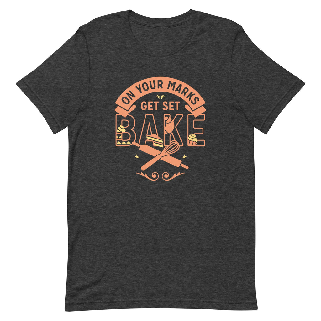 On Your Marks Get Set Bake Men's Signature Tee