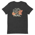 I'd Like To Use My Bonus Action To Panic Men's Signature Tee