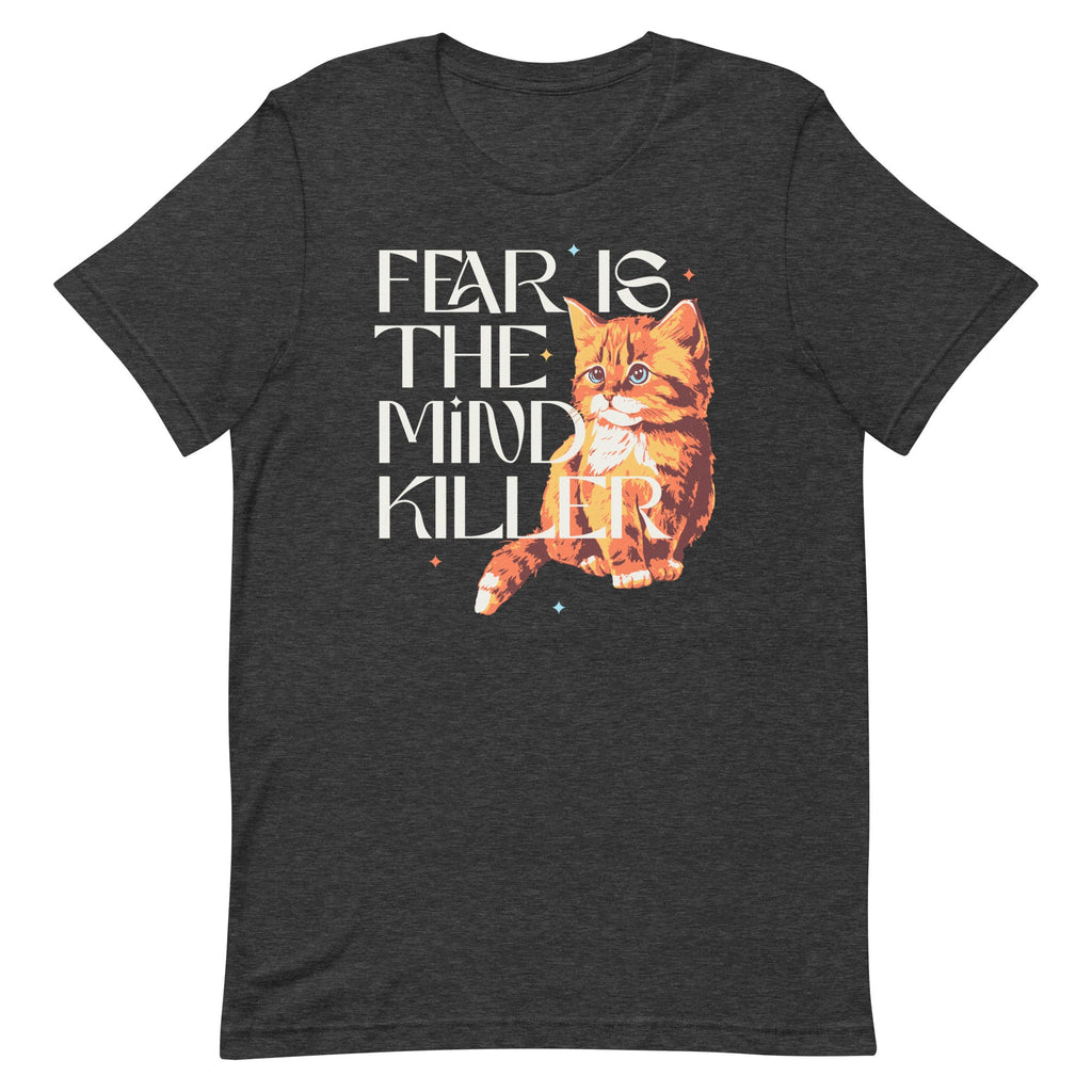 Fear Is The Mind Killer Cat Men's Signature Tee