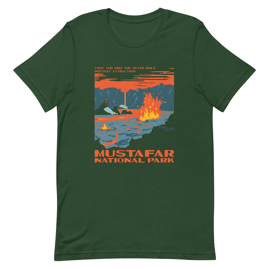 Mustafar National Park Men's Signature Tee