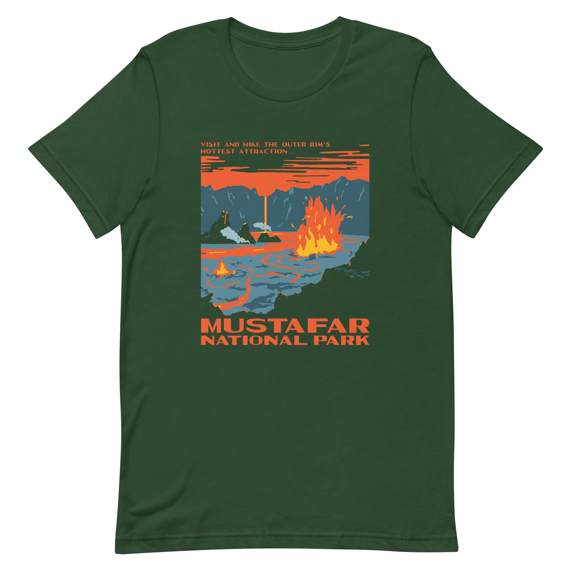 Mustafar National Park Men's Signature Tee