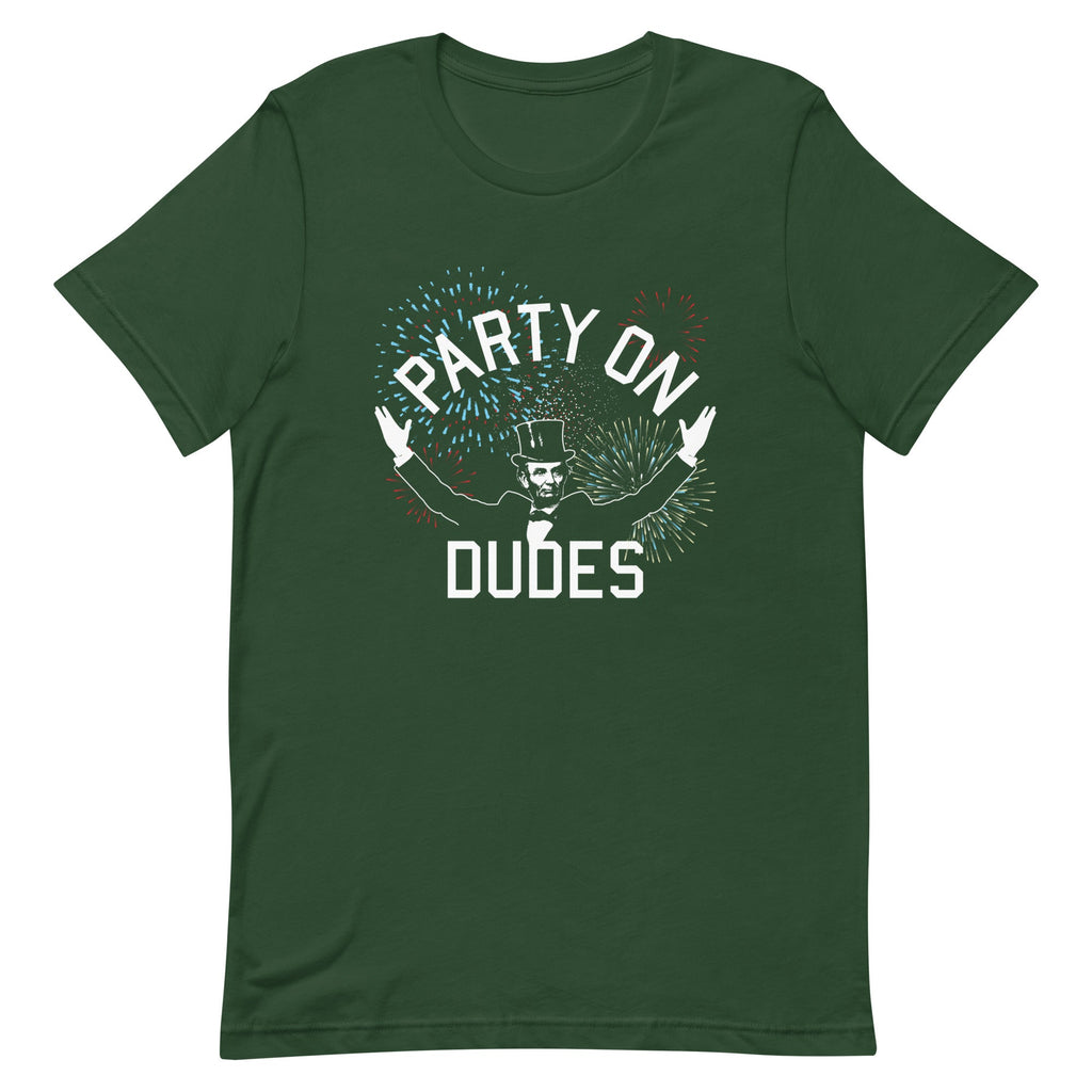 Party On Dudes Men's Signature Tee