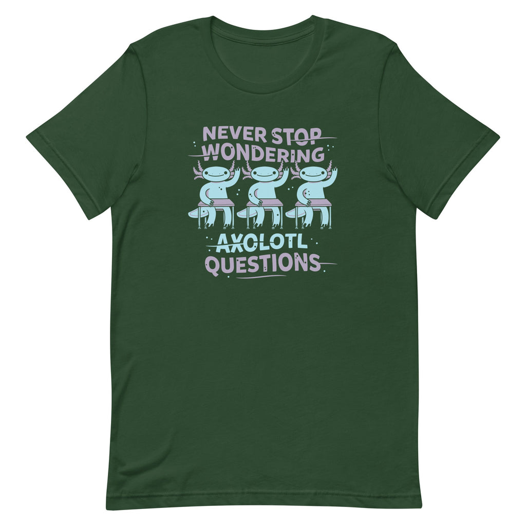 Axolotl Questions Men's Signature Tee