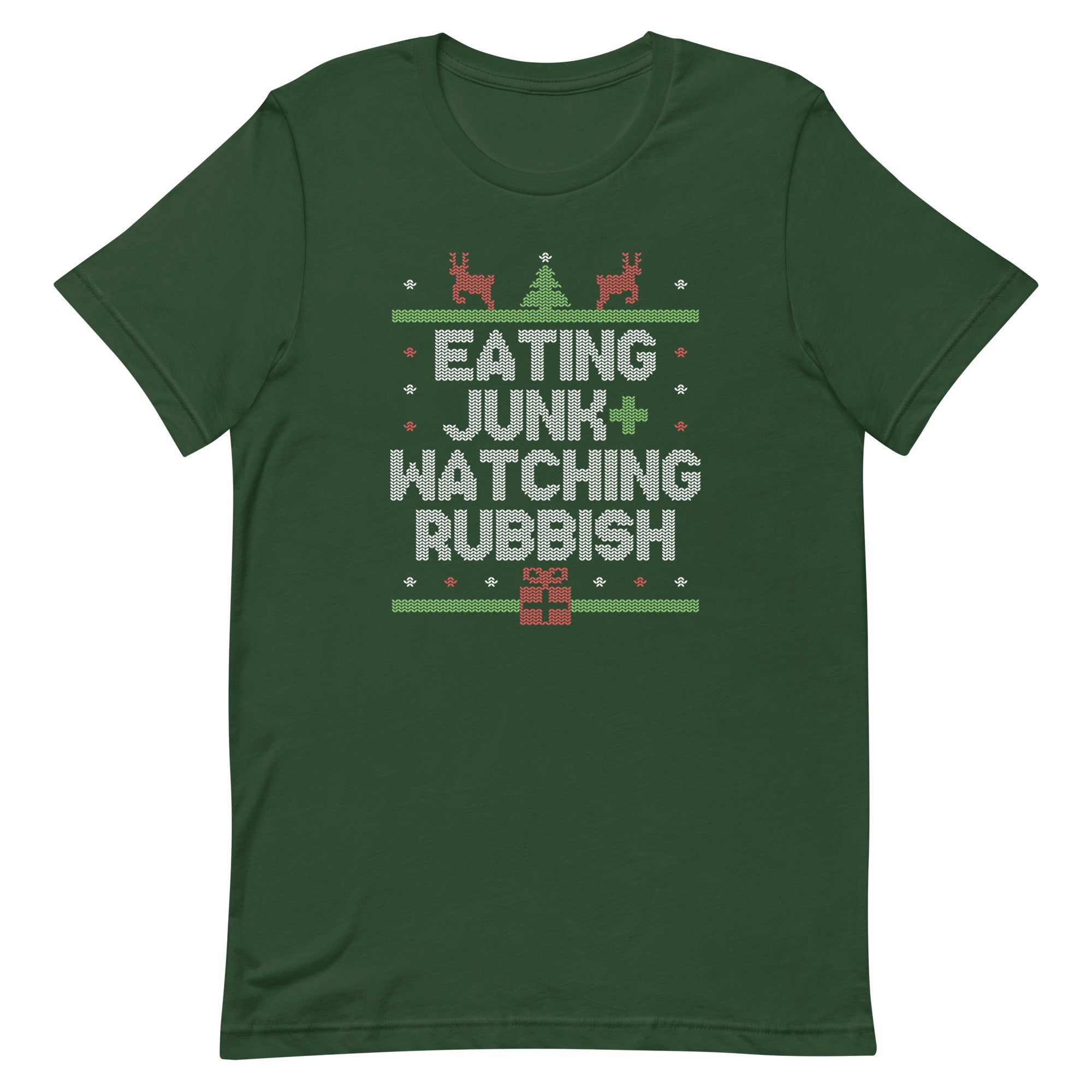 Eating Junk And Watching Rubbish Men's Signature Tee