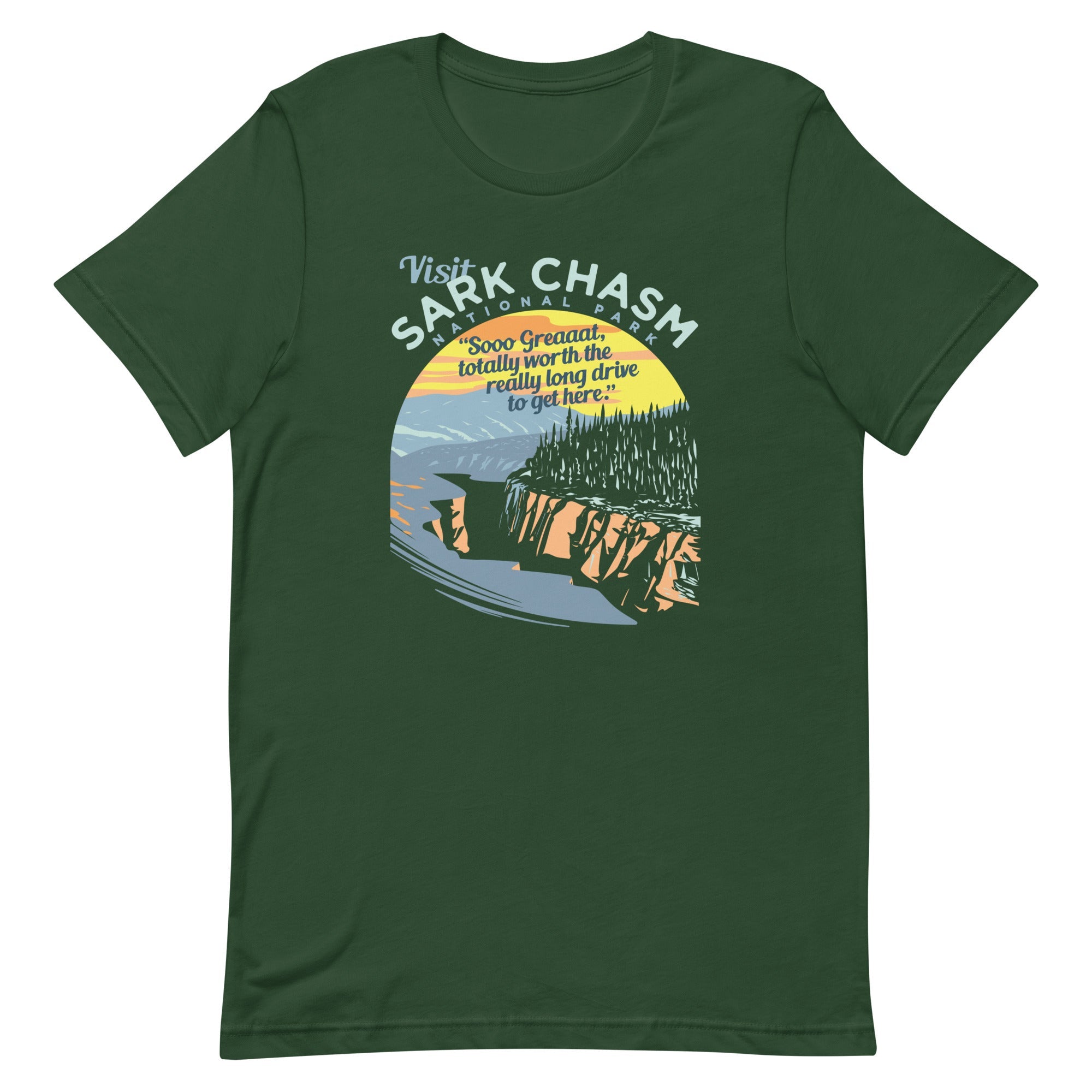 Visit Sark Chasm Men's Signature Tee