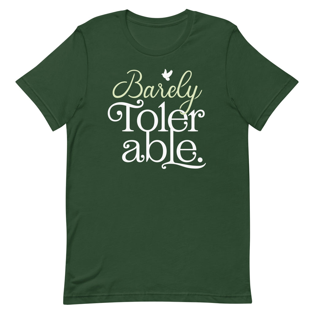Barely Tolerable Men's Signature Tee