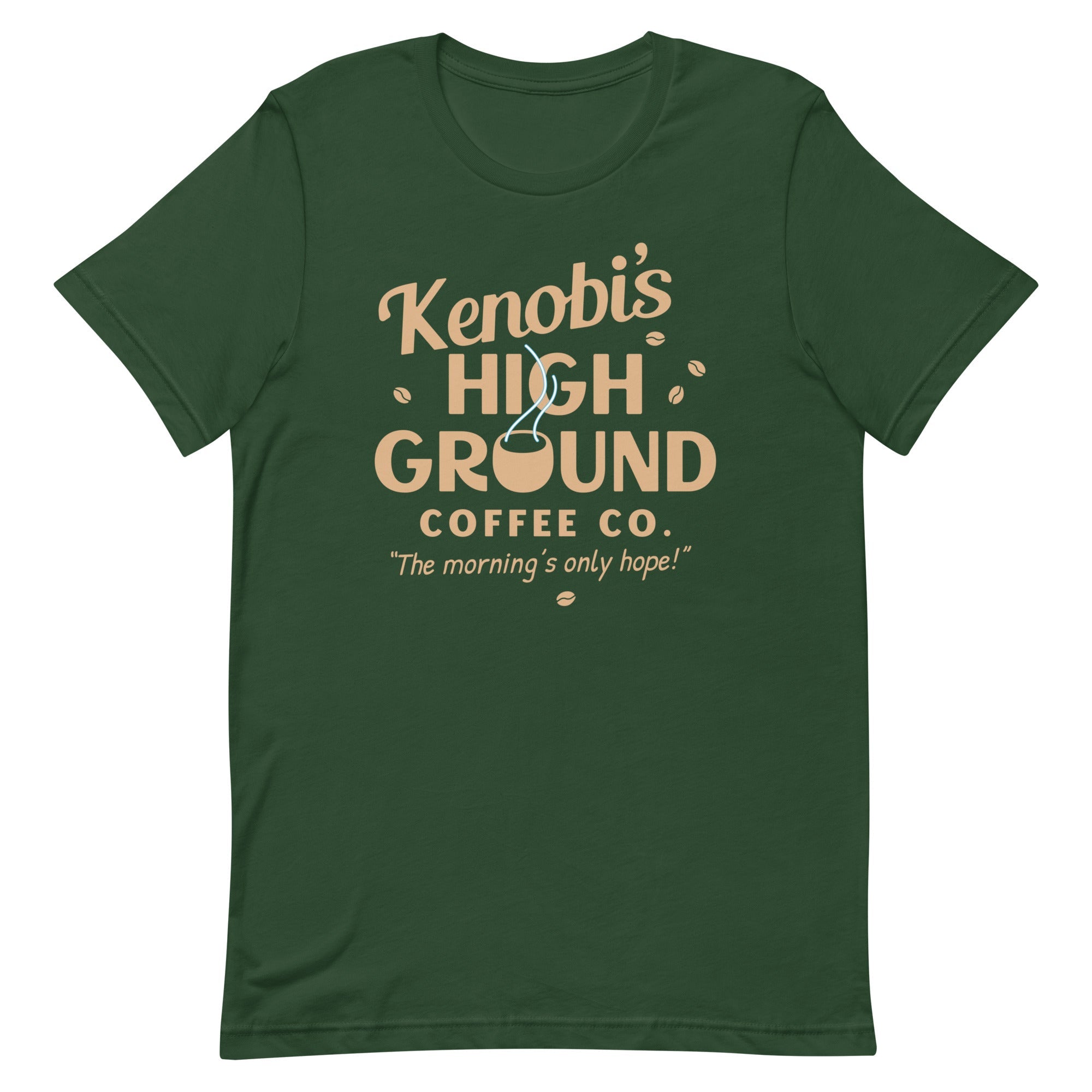 Kenobi's High Ground Coffee Co Men's Signature Tee