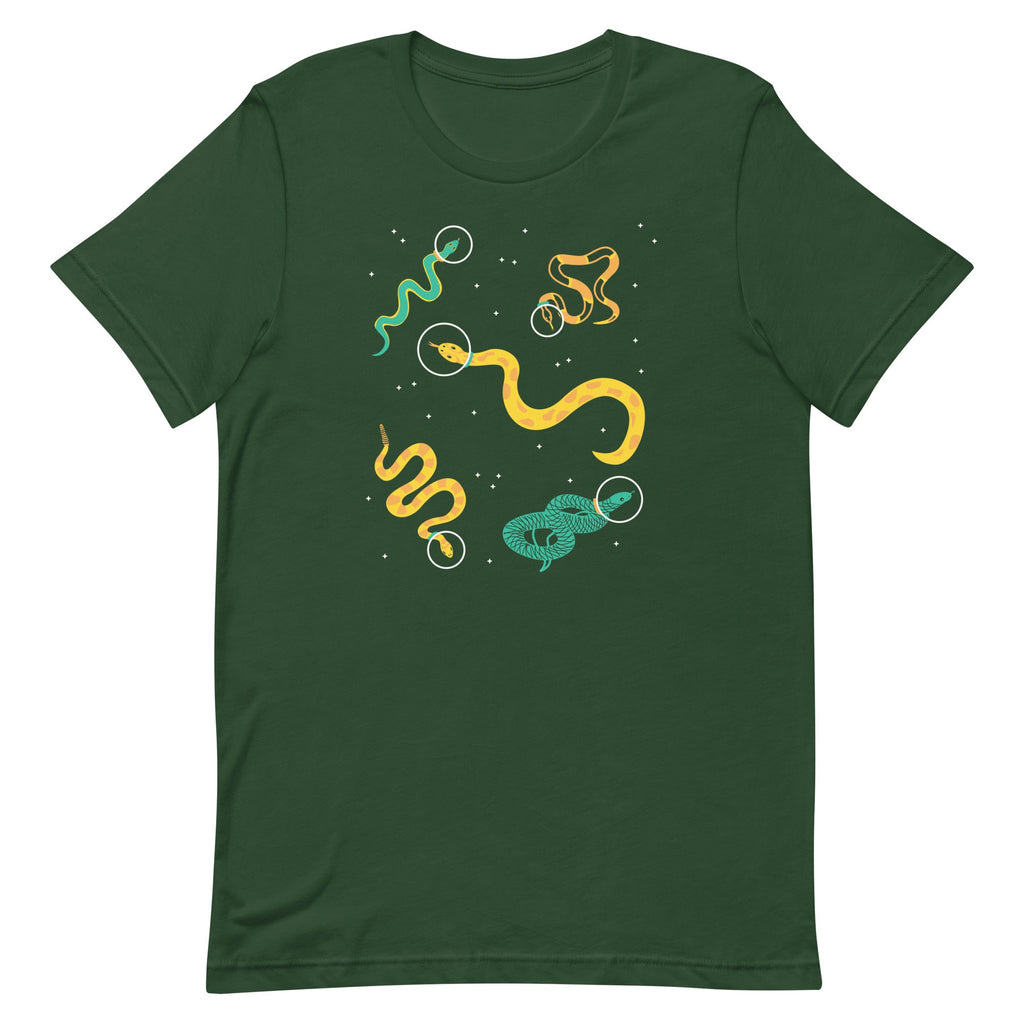 Snakes In Space Men's Signature Tee