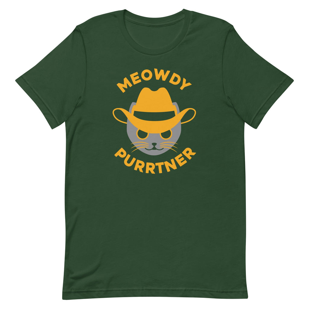 Meowdy Purrtner Men's Signature Tee